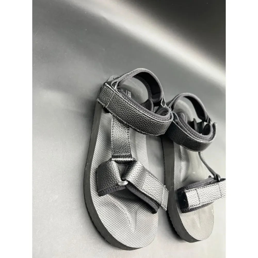 Steve Madden Men's Sport Black Adjustable Outdoor Hiking Sandals Size 7 #99